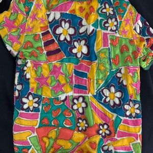 Fabulous multicolored beaded shirt